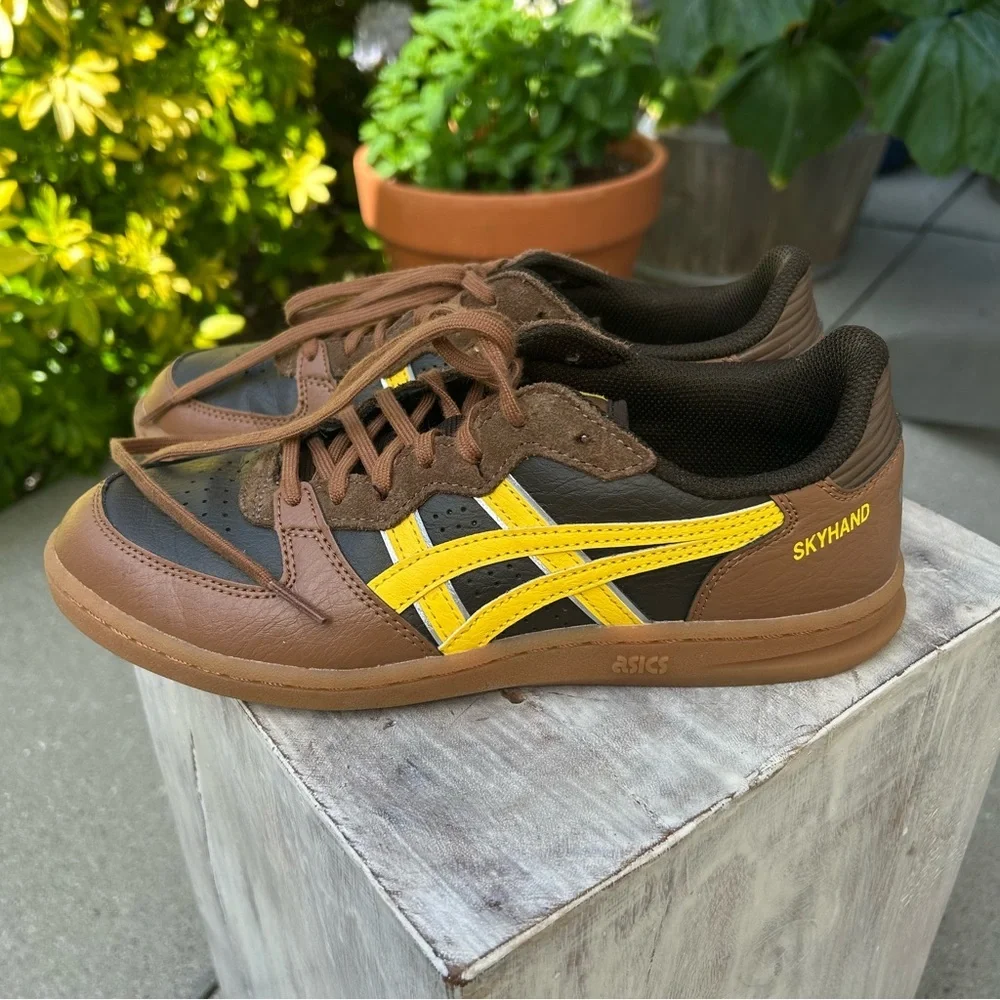 Onitsuka SKYHAND OG‎ Sneaker Black Coffee/Tai Chi Yellow